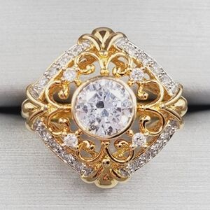 Yellow Gold Diamond Ring